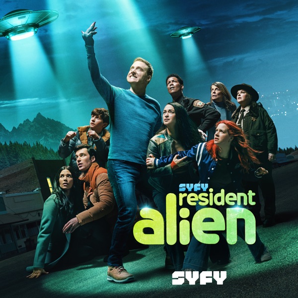 Засланец из космоса / Resident Alien [S01-04] (2021-2025) WEB-DLRip | Кубик в кубе